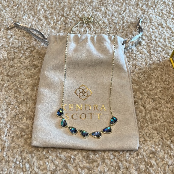 NIB Kendra Scott Susanna multistone necklace - Picture 2 of 4